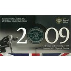 Великобритания, 5 фунтов 2009 год (BU)