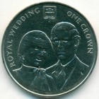 Гибралтар, 1 крона 1981 год (UNC)