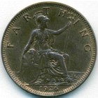 Великобритания, 1 фартинг 1926 год (UNC)