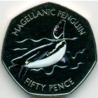 Фолклендские острова, 50 пенсов 2017 год (UNC)