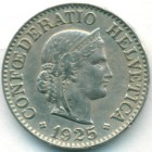 Швейцария, 10 раппенов 1925 год
