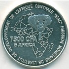 Камерун, 7500 франков 2006 год (AU)