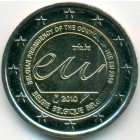 Бельгия, 2 евро 2010 год (AU)