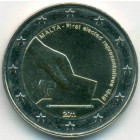 Мальта, 2 евро 2011 год (AU)
