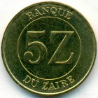 Заир, 5 заиров 1987 год (UNC)