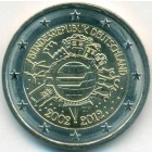 Германия, 2 евро 2012 год J (UNC)