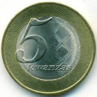 Ангола, 5 кванз 2012 год (UNC)