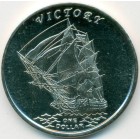 Острова Гилберта, 1 доллар 2014 год (UNC)