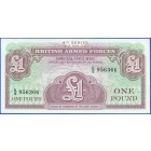 Британские ВС, ваучер на 1 фунт 1962 год (UNC)