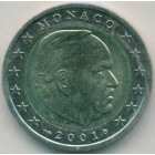 Монако, 2 евро 2001 год (AU)
