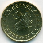 Монако, 20 евроцентов 2001 год (AU)