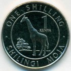 Кения, 1 шиллинг 2018 год (UNC)