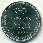 Коморы, 100 франков 1977 год (UNC)