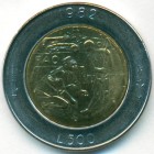 Cан-Марино, 500 лир 1982 год (UNC)