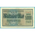 Германия, Бавария, 5000 марок 1922 год НОТГЕЛЬД