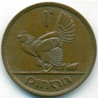 Ирландия, 1 пенни 1948 год (UNC)