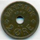 Дания, 2 эре 1931 год