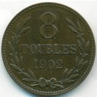 Гернси, 8 дублей 1902 год