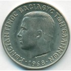 Греция, 10 драхм 1968 год (UNC)