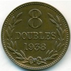Гернси, 8 дублей 1938 год (AU)