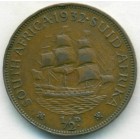 Южная Африка, 1/2 пенни 1932 год