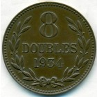 Гернси, 8 дублей 1934 год