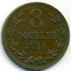 Гернси, 8 дублей 1934 год