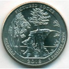 США, 25 центов 2018 год P (UNC)