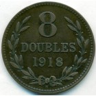 Гернси, 8 дублей 1918 год