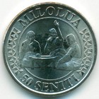 Тонга, 50 сенити 2015 год (UNC)