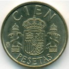 Испания, 100 песет 1982 год (UNC)