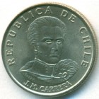 Чили, 1 эскудо 1972 год (UNC)