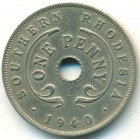 Южная Родезия, 1 пенни 1940 год