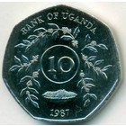 Уганда, 10 шиллингов 1987 год (UNC)