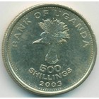 Уганда, 500 шиллингов 2003 год (UNC)