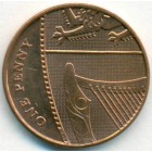 Великобритания, 1 пенни 2008 год (UNC)
