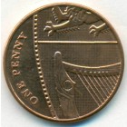 Великобритания, 1 пенни 2011 год (AU)