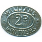 Великобритания, 2 пенса 1910 год ТОКЕН