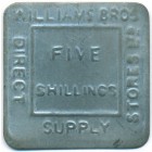 Великобритания, 5 шиллингов 1910 год ТОКЕН