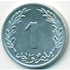 Тунис, 1 миллим 1960 год (UNC)
