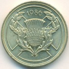 Великобритания, 2 фунта 1986 год (AU)