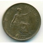 Великобритания, 1 фартинг 1932 год (UNC)