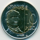 Филиппины, 10 песо 2013 год (UNC)
