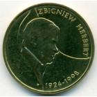 Польша, 2 злотых 2008 год (UNC)