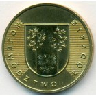 Польша, 2 злотых 2004 год (UNC)
