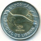 Португалия, 100 эскудо 1997 год (UNC)