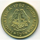 ЮАР, 1/2 цента 1962 год (UNC)