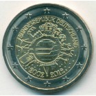 Германия, 2 евро 2012 год J (UNC)