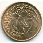 Новая Зеландия, 2 цента 1967 год (UNC)