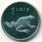 Латвия, 1 лат 2010 год (UNC)